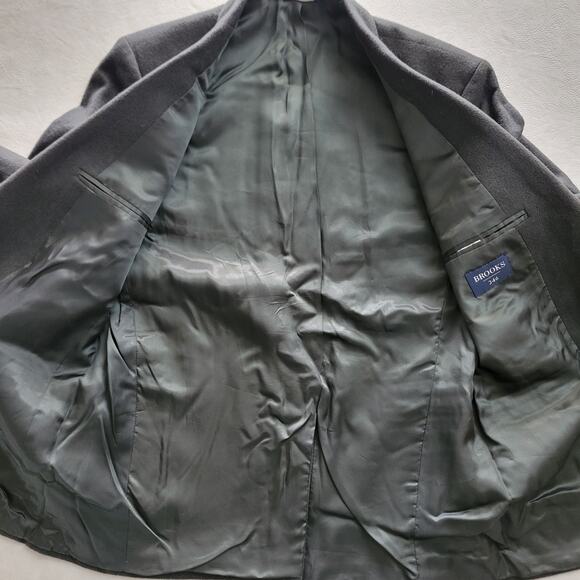 Vintage Brooks Brothers 346 Green Blazer Men's Size 41 Reg - Picture 5 of 11